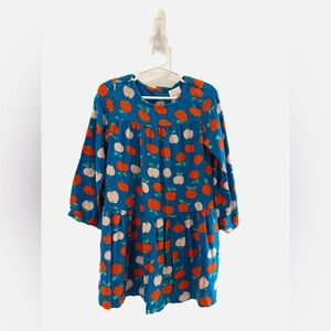 Hanna Andersson Woven Twirl Dress in Apple - 4T